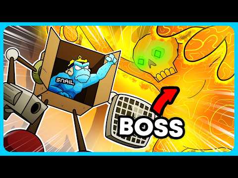 Can I build a MECH to Defeat the LAVA TITAN?!? (Animal Company VR)