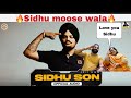 Reaction | Sidhu Son (Official Audio) Sidhu Moose Wala | The Kidd | Moosetape | Rishisworld