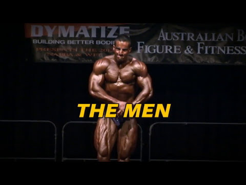 2012 NABBA/WFF Australian Championships: The Men