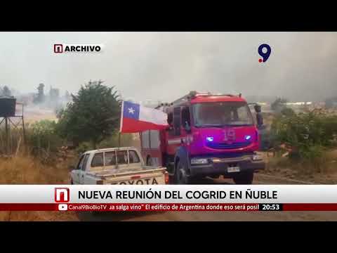 Se logró controlar un incendio forestal en Chillan Viejo.