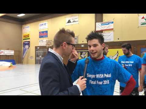 Traditionelles Sieger-Interview: SG WIFT gewinnt den HVSH Pokal 2018/19