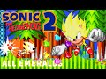 Sonic the Hedgehog 2 (Genesis/Mega Drive) Playthrough/Longplay (All Emeralds) (No Damage)