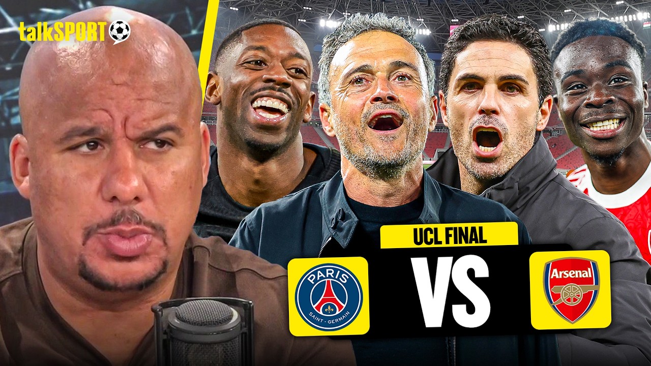Agbonlahor REACTS to PSG Setting Up Champions League Final with Arsenal and PREDICTS Who Will Win!