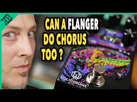 Walrus Audio Polychrome Analog Flanger 2021 - Present - Black image 3