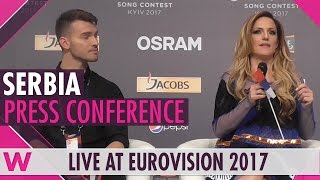 Serbia Press Conference 2 — Tijana Bogićević &quot;In Too Deep&quot;
