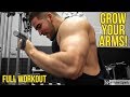 How To Get Big Arms FAST! - Full Workout