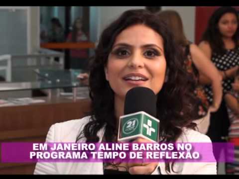 ALINE BARROS NO TEMPO DE REFLEXÃO