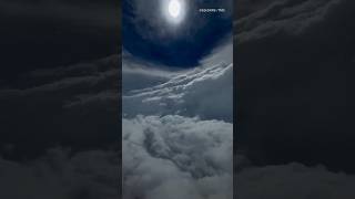 Eye of Hurricane Beryl as seen from 53rd Weather Reconnaissance Squadron Aircraft #hurricane