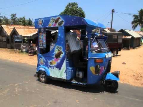 Trincomalee ice cream van/seller
