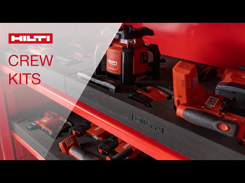 INTRODUCING Hilti Crew Kits  with Account Manager Stephanie Carron