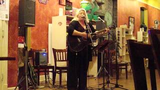 This is Veronica Coldiron singing at Fountain City Coffee