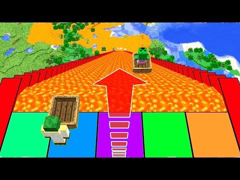 UNO SCIVOLO di LAVA su MINECRAFT ITA?!