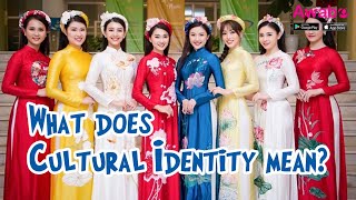 What does cultural identity mean