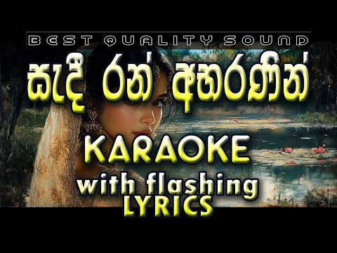 Sadi Ran Abaranin Karaoke with Lyrics (Without Voice)