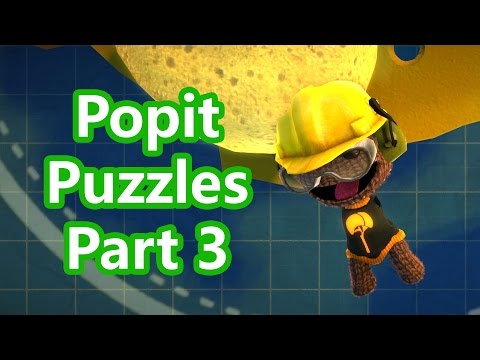 LittleBigPlanet 3 - Popit Puzzles 100% Walkthrough Part 3 - Danger Tools - LBP3 PS4 | EpicLBPTime