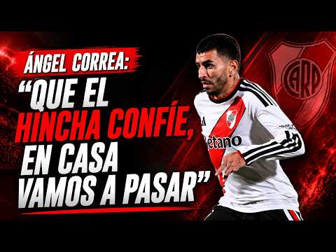 🎙️EL MENSAJE DE CORREA A LOS HINCHAS DE RIVER: "QUE CONFÍEN, EN CASA VAMOS A PASAR"