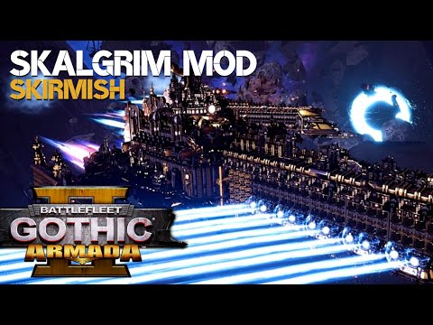 TITANS - 3x LUX IMPERATOR - Massive Battle | Skalgrim Mod Skirmish | Battlefleet Gothic: Armada 2