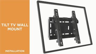 How to Install Heavy-Duty Tilt TV Wall Mount-LP42-22ST