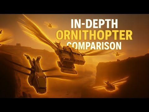 Dune Awakening All Ornithopters In Depth Comparison (Which Is Best? )