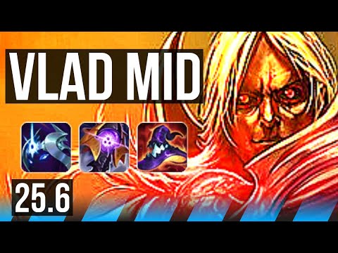 VLADIMIR vs ZED (MID) | 58k DMG, 13/2/4, Legendary | EUW Diamond | 25.6