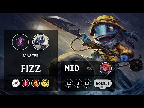Fizz Mid vs Zoe - KR Master Patch 10.1