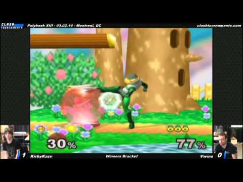 Polybash XIII - KirbyKaze vs Vwins - SSBM