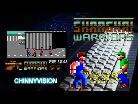 ChinnyVision - Ep 502 - Shanghai Warriors - C64, Amstrad CPC, Spectrum, BBC Micro