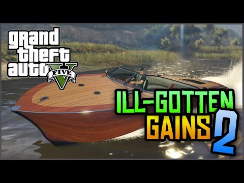 GTA 5 - NEW Ill Gotten Gains Part 2 DLC GAMEPLAY! (GTA 5 GAMEPLAY) - NEW GTA 5 CARS, WEAPONS & MORE!