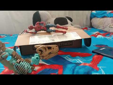 Spiderman vs Transmutate(Stop motion fight)