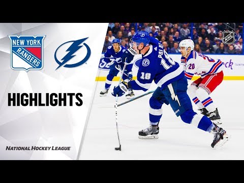 NHL Highlights | Rangers @ Lightning 11/14/19