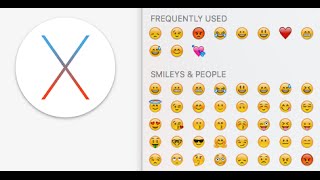 How to enable emoji keyboard on Mac OS X