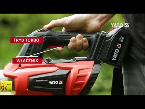 Повітродувка акумуляторна YATO 18V Li-Ion, продуктивність 400-570 м?/хв Повітродувка акумуляторна YATO 18V Li-Ion, продуктивність 400-570 м?/хв