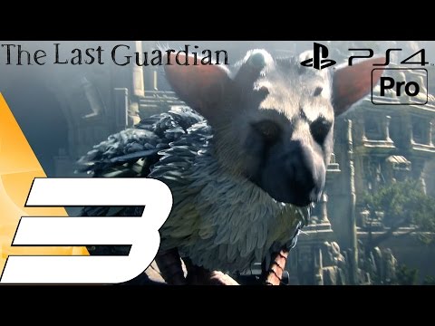 The Last Guardian - Gameplay Walkthrough Part 3 - Trico Puzzles & Risk Jumps (PS4 PRO)