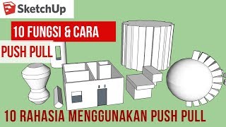 Download lagu 10 Fungsi dan Cara Gunakan Push Pull di Sketchup mp3