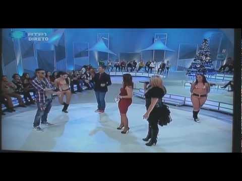Paula soares feat "Gipsy"  na RTP1. . .com o tema "zumba zumba"