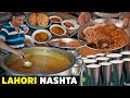 Bao Saleem Mutton Chanay Zafar Halwa Poori Best Desi Breakfast Of Lahore Pakistani Street Food