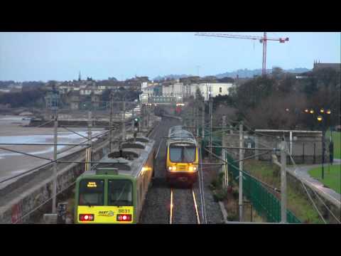 Class 8520 Dart + 29000 Class DMU - Blackrock, Dublin