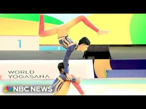 India pitches yoga as Olympic event in hopes of hosting 2036 games