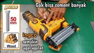 Ingco's latest version of the cordless nailer gun CBNLI 5005