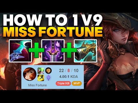 This new lethality Miss Fortune build is insane! - Miss Fortune ADC Gameplay
