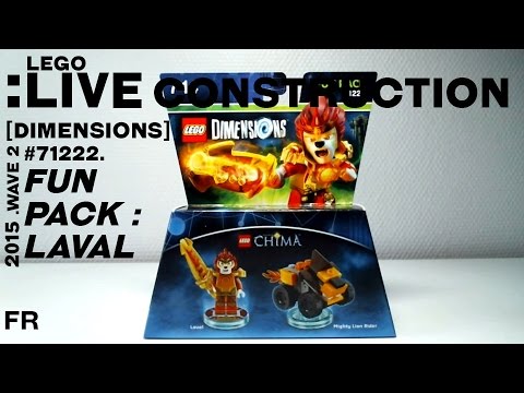 Vidéo LEGO Dimensions 71222 : Pack Héros : Laval