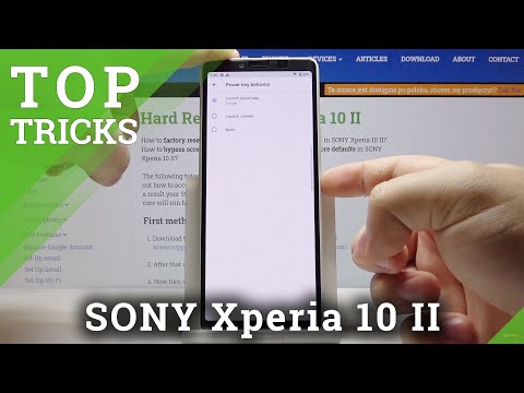 Top Tricks for SONY Xperia 10 II – SONY Best Features
