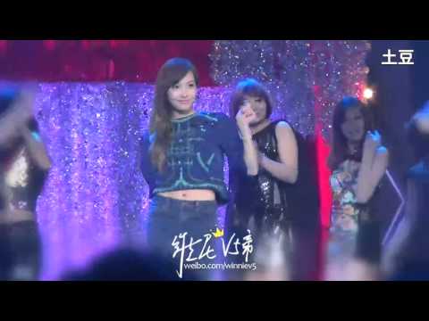 [维尼V5帝]130723 Fancam Victoria Dance @ Happy Camp Recording
