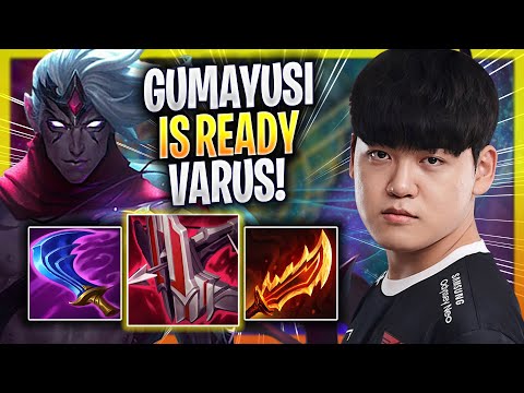 GUMAYUSI IS READY FOR VARUS! - T1 Gumayusi Plays Varus ADC vs Jhin! | Season 2023