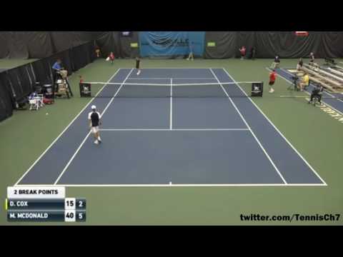 Mackenzie Mcdonald vs Daniel Cox Highlights KNOXVILLE 2016