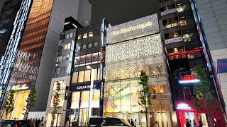 Explore Japan's Tokyo Ginza🥷Stay in a Stylish Hotel & Experience Goldfish Art!