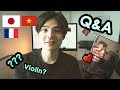 Q A So Who I Really Am Behind Violin Videos Tahiti Anime Music Old Rare Footages
