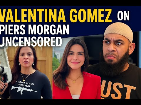 Valentina Gomez RATIOED By Piers Morgan for Hating Muslims | Sharif Reacts