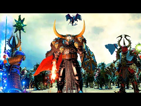 WARRIORS OF CHAOS vs VAMPIRE COUNTS