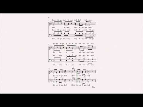 Pascal Martiné: Der Jäger längs dem Weiher ging – Chor to go – SATB – Midi Sound